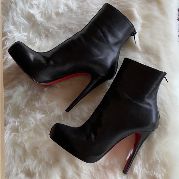 Christian Louboutin Shoes - Christian Louboutin Red Bottom Ankle Boot